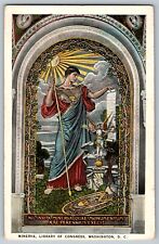 Washington DC - Minerva the Goddess of Wisdom - Painting - Vintage Postcard picture